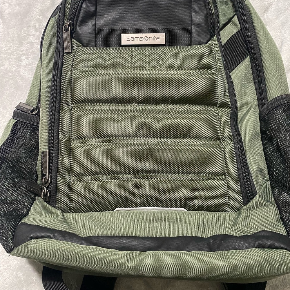 Samsonite Green and Black Men's Backpack